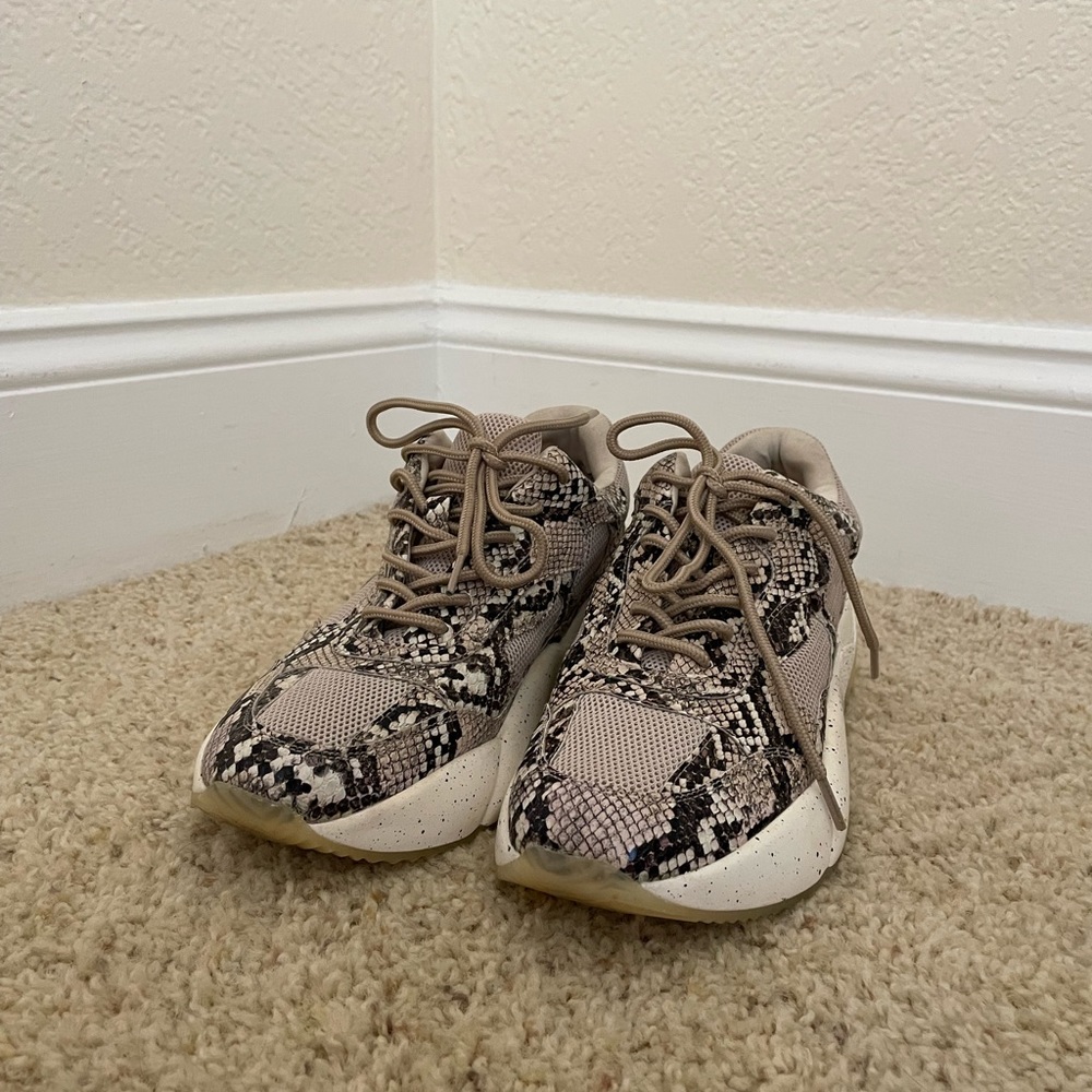INC Snakeskin Sneakers size 9